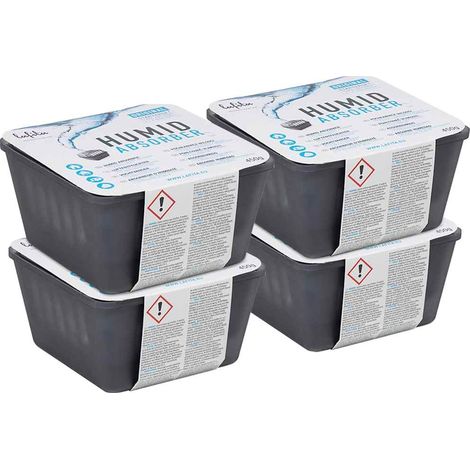 Moisture Absorbers with Refill Bags 4 pcs 450 g vidaXL
