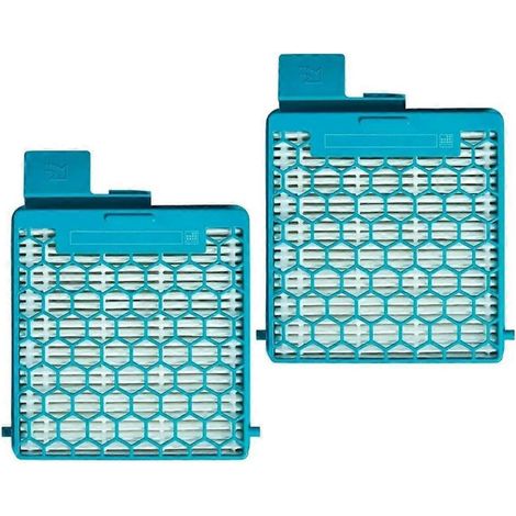 Lot de 2 filtres HEPA de rechange pour aspirateur Miele Boost CX1 (1/5)