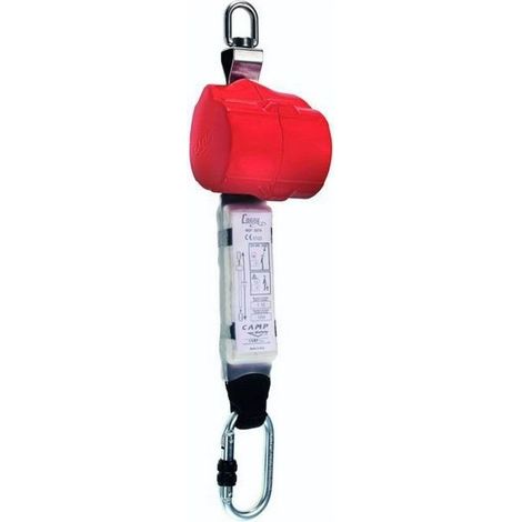 Camp 5444510 Dispositivo Anticaduta Retrattile EN360 Lunghezza 2.5 m Assorbitore Energia 36 cm Peso 1.1 Kg