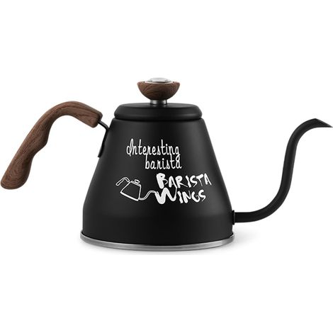 800ml Gooseneck Coffee Kettle with Temperature Thermometer, 304 Stainless Steel Pour Over Kettle with 3 Air Holes Anti falling Lid Ergonomic Handle Tea Kettle Stovetop Kettle (1/5)