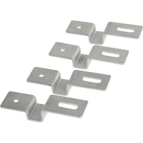EC Kit 4 staffe zincate per quadri in poliestere - EC625SZ