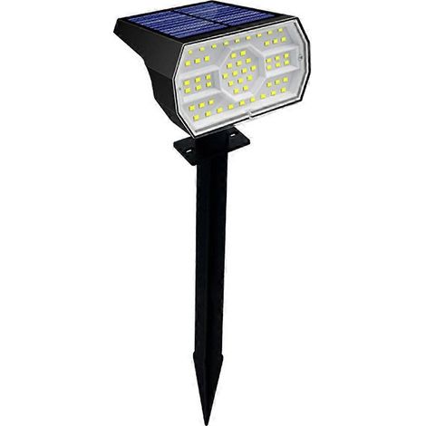 Wasserdichter Solar-Außenstrahler mit 56 LEDs und 3 Beleuchtungsmodi, ideal für Tür, Hof oder Garage. (1/5)