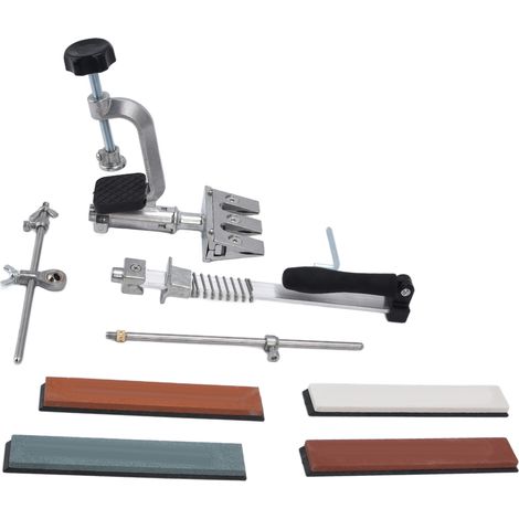Affûteur de couteaux professionnel - Pierre à aiguiser robuste pour angle constant - Outils de cuisine RH 006 (1/5)
