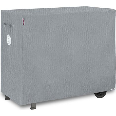 Turtle-Life Housse Barbecue imperméable, Housse de Barbecue Extérieur, Housse Barbecue Gazde à gaz 3-4 brûleurs, Housse de Protection pour BBQ, Ne S'efface Pas en 2 Ans, Noir 120x66x100CM