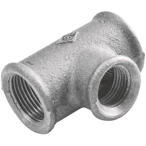 TE REDUIT FONTE GALVANISEE TRIPLE FEMELLE N° 130R