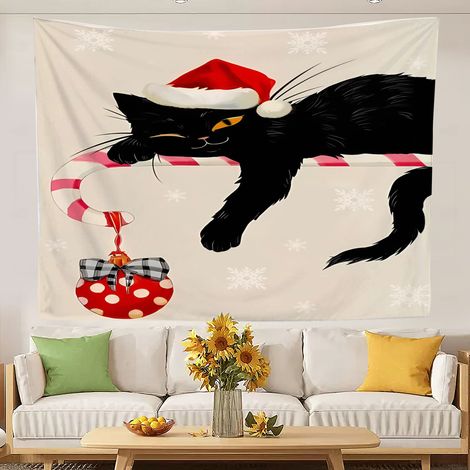 Wall Decor Tapestries Retro Beach Blanket Background Cloth for Living Room Bedroom (1/5)