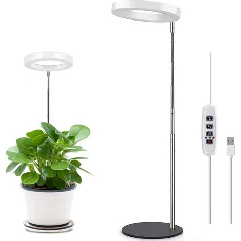 Lampe de croissance télescopique LED pour plantes succulentes, lumière rouge et bleue à spectre complet, cycle de floraison, éclairage optimal-AquaForge (1/5)