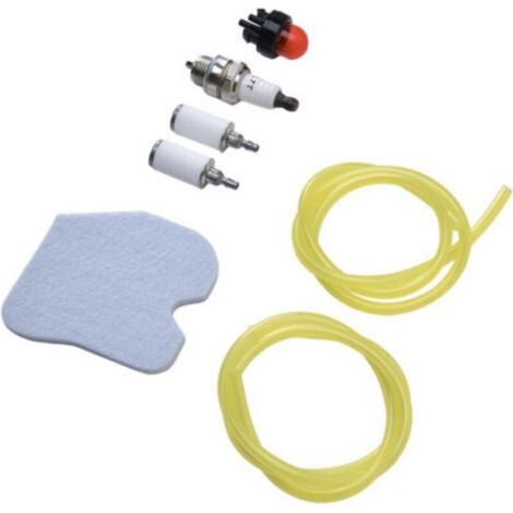 Kit Filtre à Air - Compatible Tronçonneuse Husqvarna 235 236 240 - Jonsered CS2234 CS2238 - Avec Bougie et Bulbe d'Amorçage - 1 Pièce (1/5)
