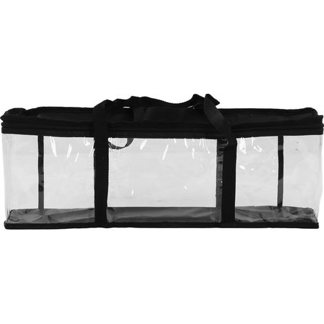 Transparente Werkzeugaufbewahrungstasche aus PVC mit Reißverschluss, staubdicht, großes Fassungsvermögen, für Wartungsarbeiten, 61 x 15 x 21 cm (1/5)
