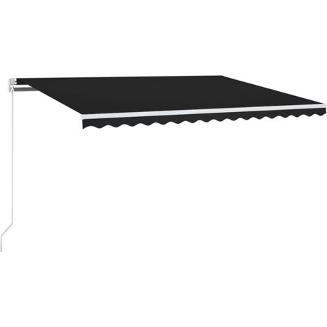 Maison Exclusive - Markise Manuell Einziehbar mit LED 400x300 cm