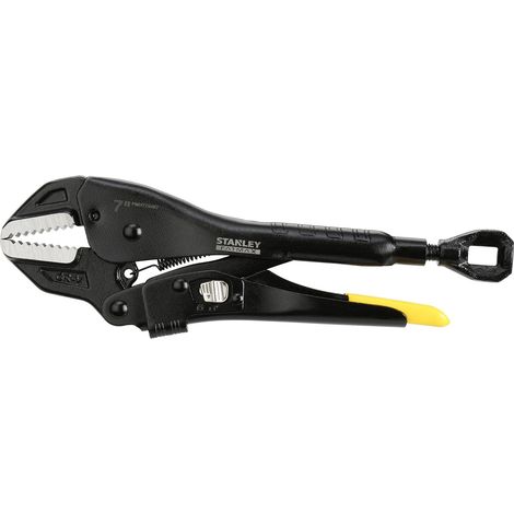 Pince Etau Plate Noir - 180 mm - FMHT0-75467 (1/3)