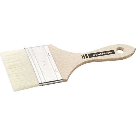Color Expert Flachpinsel Finish-Borste 75 mm weiß Pinsel