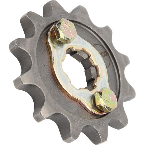 Pignon avant chaîne 530 0,8 pouce arbre alliage fer pour moto pit dirt bike ATV quad go kart (1/5)