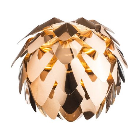 Lampadario ENCOMBRE a sospensione lamina di rame 230V E27 42W