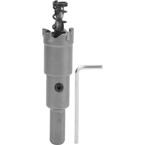 [JAMAIS UTILISÉ]Scie cloche en carbure cémenté TCT, foret en alliage dur pour métaux épais, tôles d'aluminium, φ27 mm/1,06 po (1/5)