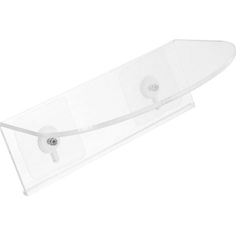 Transparent Wandhalterung aus Acryl mit Starkem Saugnapf