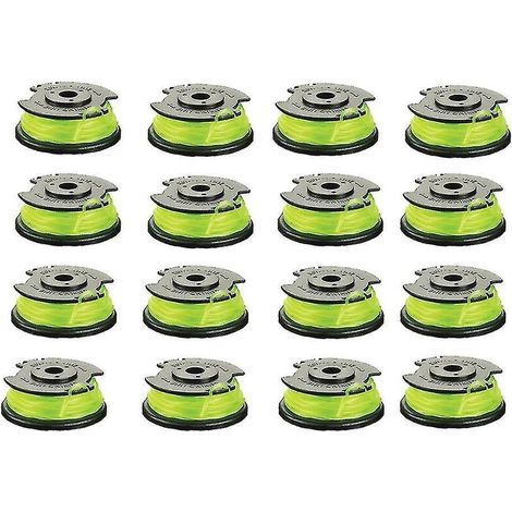Green Mobility-Remplacement de ligne de bobine de tondeuse 16pcs pour Ryobi Rac143 36v tondeuses sans fil (1/3)