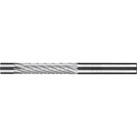 PFERD TOOLS Hartmetall Kopierfrässtift 7 mm Zylinder ZYA Ø06x30mm Schaft-Ø 6 mm Z4 universal mittel fein (1/4)