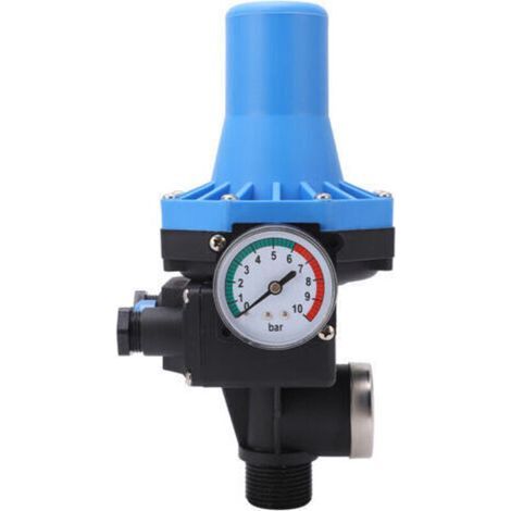 Wasserpumpen-Druckregler, wasserdichte Einstellung, automatischer Steuerschalter mit Rückschlagventil 110-120 V (0,75 kW) (1/5)