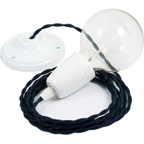 Luminaire creative-cables tm20 kit suspension 1 m bleu (1/3)