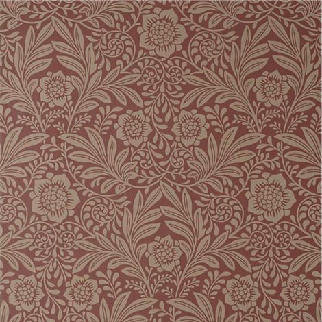 Fine Decor Crown Classic Camile Red Floral Wallpaper Paste The Wall Washable