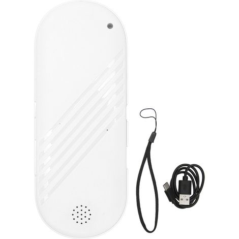 Haut-parleur Bluetooth Mini pour Oreiller, Son Stéréo Basse Profonde pour Dormir, Fonction Multimédia, Blanc (1/5)