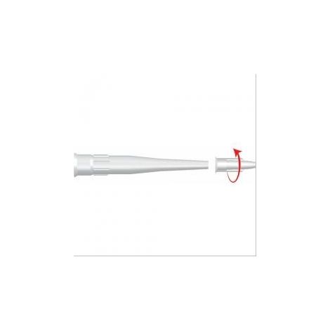 Canule avec bouchon pour cartouche de mastic - sachet de 5