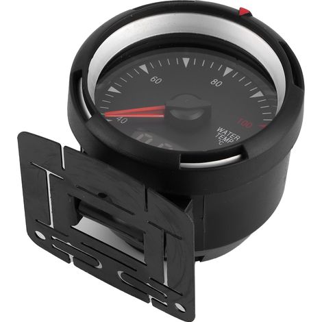 Jauge de température d'eau 2,5 pouces, 40-120 °C, écran LCD, universelle pour voiture 12 V CC (1/5)