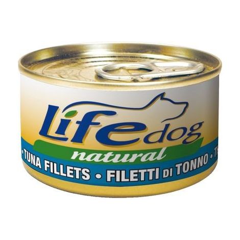 Life Dog Natural Tranci di Tonno  - Life Dog Natural Tranci di Tonno - Lattina Da 90 Gr