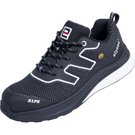 Elysee Sicherheitshalbschuh CUSHIONPRO Core S1PS FO SR SC ESD Gr. 38 schwarz