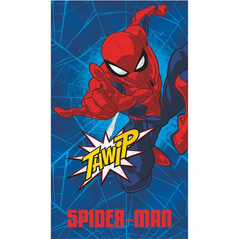 Strandtuch aus Baumwolle 300g 70 x 140cm spiderman