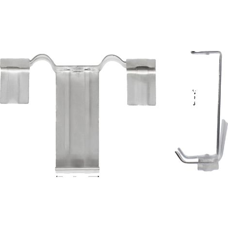 Clip de drainage pour panneau solaire, conception durable, installation facile, drainage amélioré (1/2)