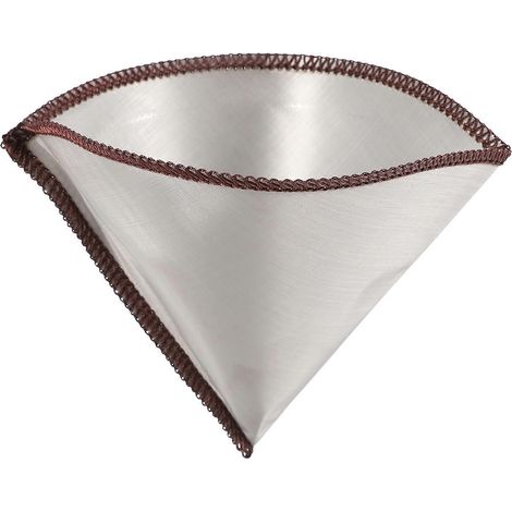 Réutilisable café filtre manuel filtre café maille Paperless filtre café acier inoxydable Cone filtre 3 4 tasse café (1/5)