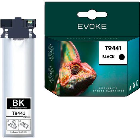 Cartouche d'encre noire pour imprimante Epson T9441 35 ml 3000 pages