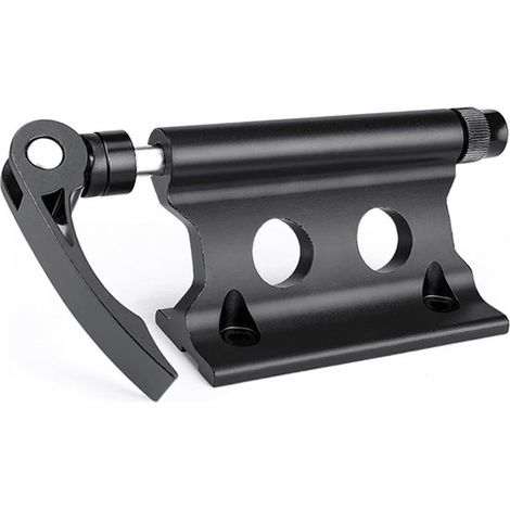 Fahrradgabelhalterung Fahrradblock Transport und Aufbewahrung Aluminiumlegierung 165 cm Schwarz