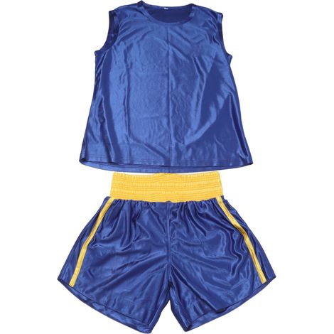 Tenue de boxe enfant avec taille élastique Sanda Mauy Thai, tenue d'entraînement pour la compétition (1/5)