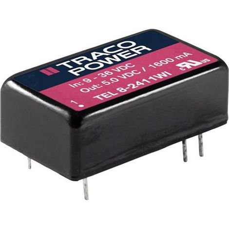 Convertitore traco-power tel 8-4815wi 8 W 18-75 V