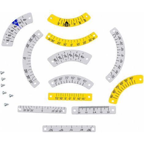 Kit de marquage pour affûteuses Tecomec et Oregon (1/2)