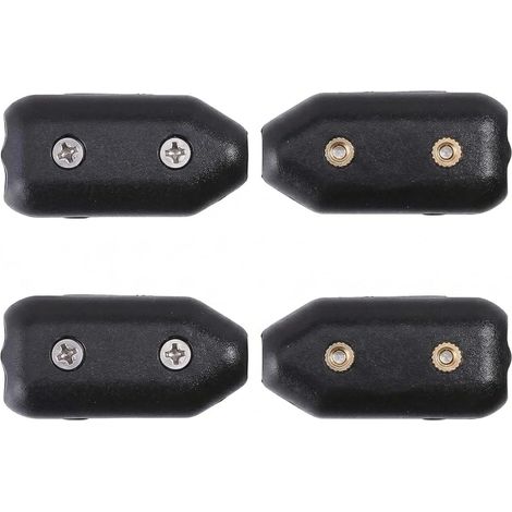Collier de Serrage Plastique Réutilisable, Connecteurs de Câble Convient pour Bricolage, Plastique Robuste, Serre-Câbles pour Corde en Nylon, Colliers pour Corde Tressée 9-10 Mm 4 Pièces (1/5)