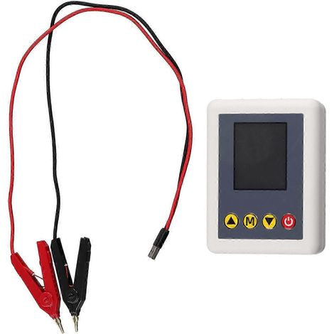 Testeur de tension et de résistance interne haute précision 5 V CC avec écran TFT. Plage de mesure : 0,1 mΩ à 20 Ω, 0,001 V à 45 V. Modèle de test pour batteries au lithium : TS4520 kns. (1/5)