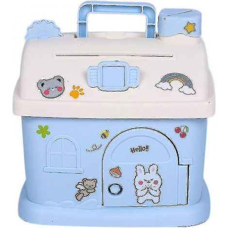 Mini distributeur automatique de billets, le cadeau idéal pour les enfants, tirelire avec compteur de pièces et coffre-fort pour garçons et filles (1/2)