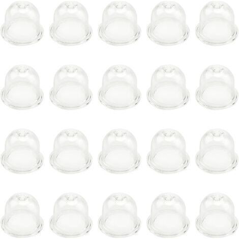 LaBlanc - 20 piezas de bombillas de cebado de carburador de 22 mm, accesorios para bombas de cebado de carburador para desbrozadoras, motosierras, sopladoras y cortacéspedes. (1/4)