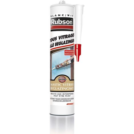RUBSON Isolierglas-Dichtmittel, 280 ml, Weiß RUBSON