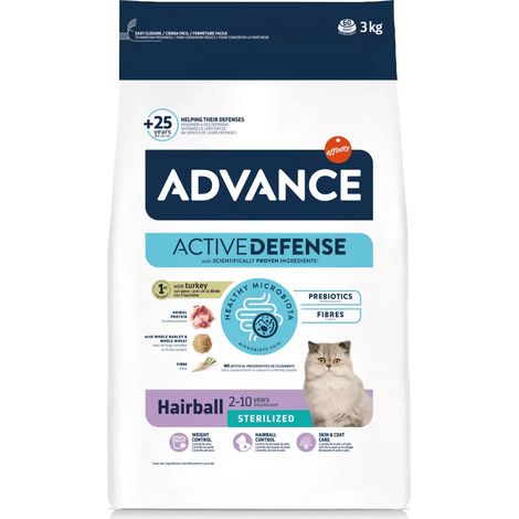 Advance Hairball (stérilisé) - Aliment pour chats souffrant de problèmes de boules de poils stérilisés