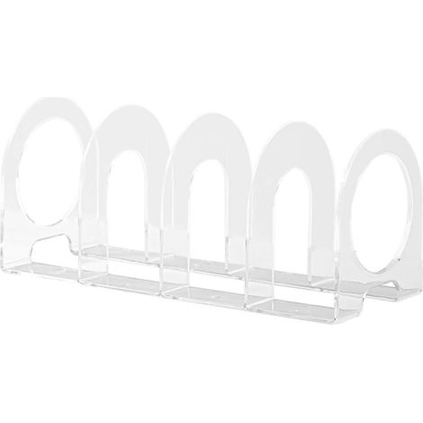 Serre-livres, organiseur de dossiers, trieur, décoration de bureau, étagère, porte-livres pour disques vinyles, enveloppes, courrier-Without Rings (1/5)