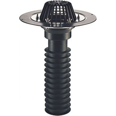 DALLMER Sumidero de tejado de saneamiento 63 T Brida de tornillo, DN 70, 630049