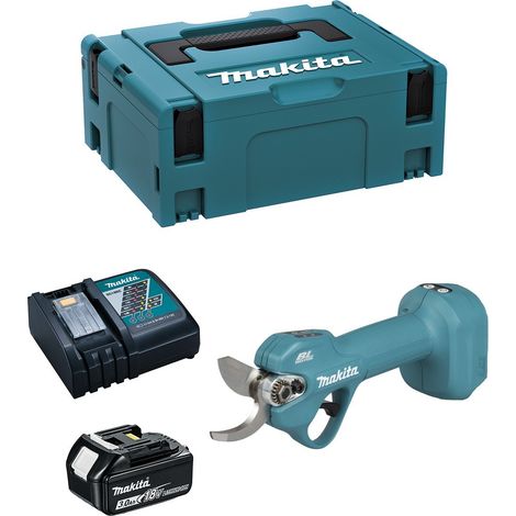Tijeras de poda MAKITA DUP181RF1J (1 x 3,0 Ah + DC18RC + MAKPAC 2) (1/5)