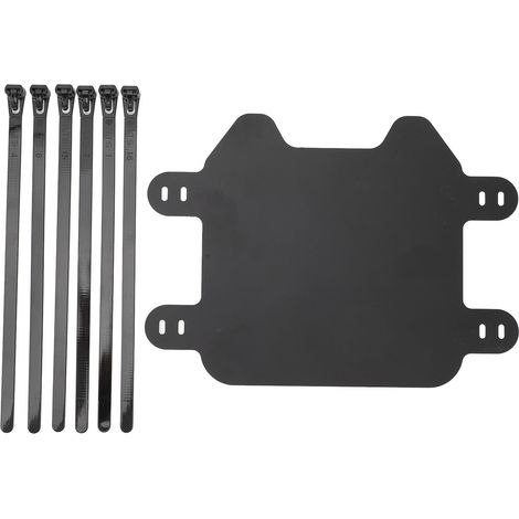 Plaque numéro avant pour moto – Noir mat – Remplacement facile à installer – Compatible avec SUR-RON Light Bee S et X (1/5)