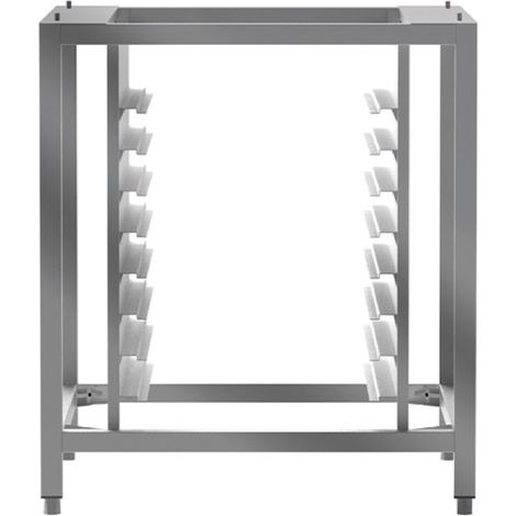 Support four avec glissières 8 niveaux 600 x 400 mm - Sofraca