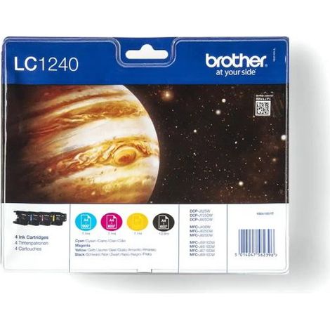 Brother LC1240 Cartouches d'encre Multipack Couleu (1/3)